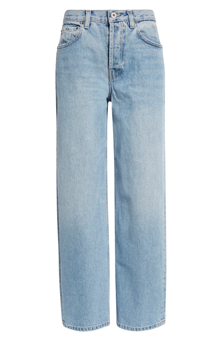 Interior The Remy Slouchy Wide Leg Jeans, Alternate, color, Faded