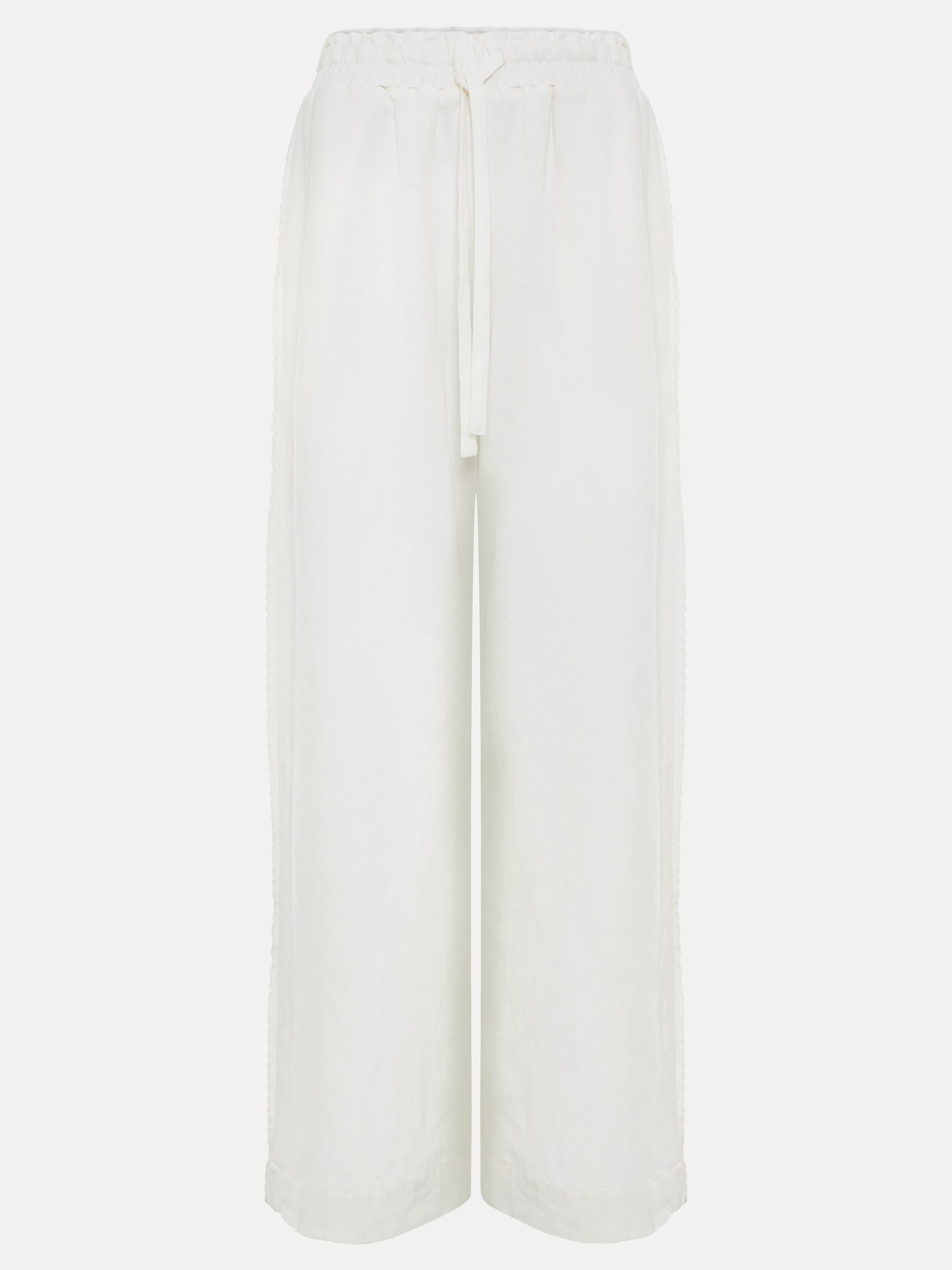 Rowan Wide Leg Linen Trousers - image 2