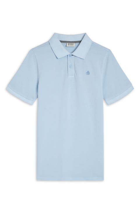 Washed Cotton Piqué Polo