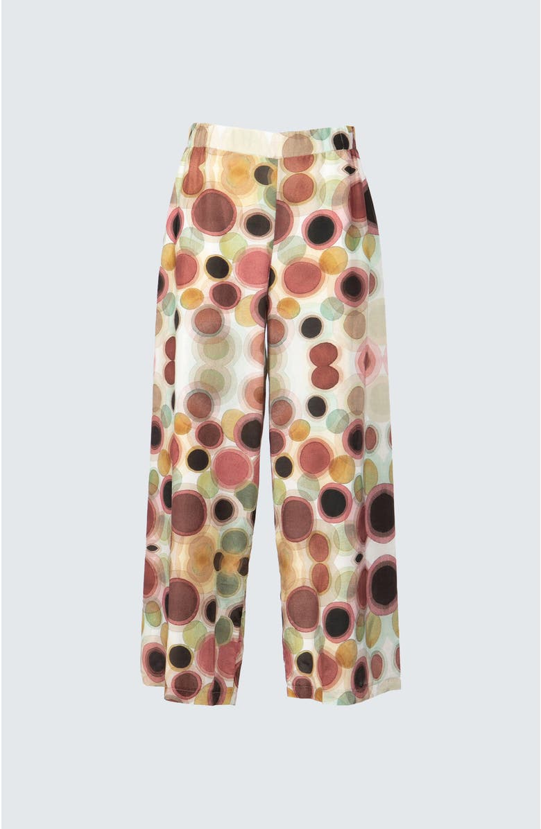LUUKAA Myra Printed Thin Cotton Pants, Alternate, color, Original