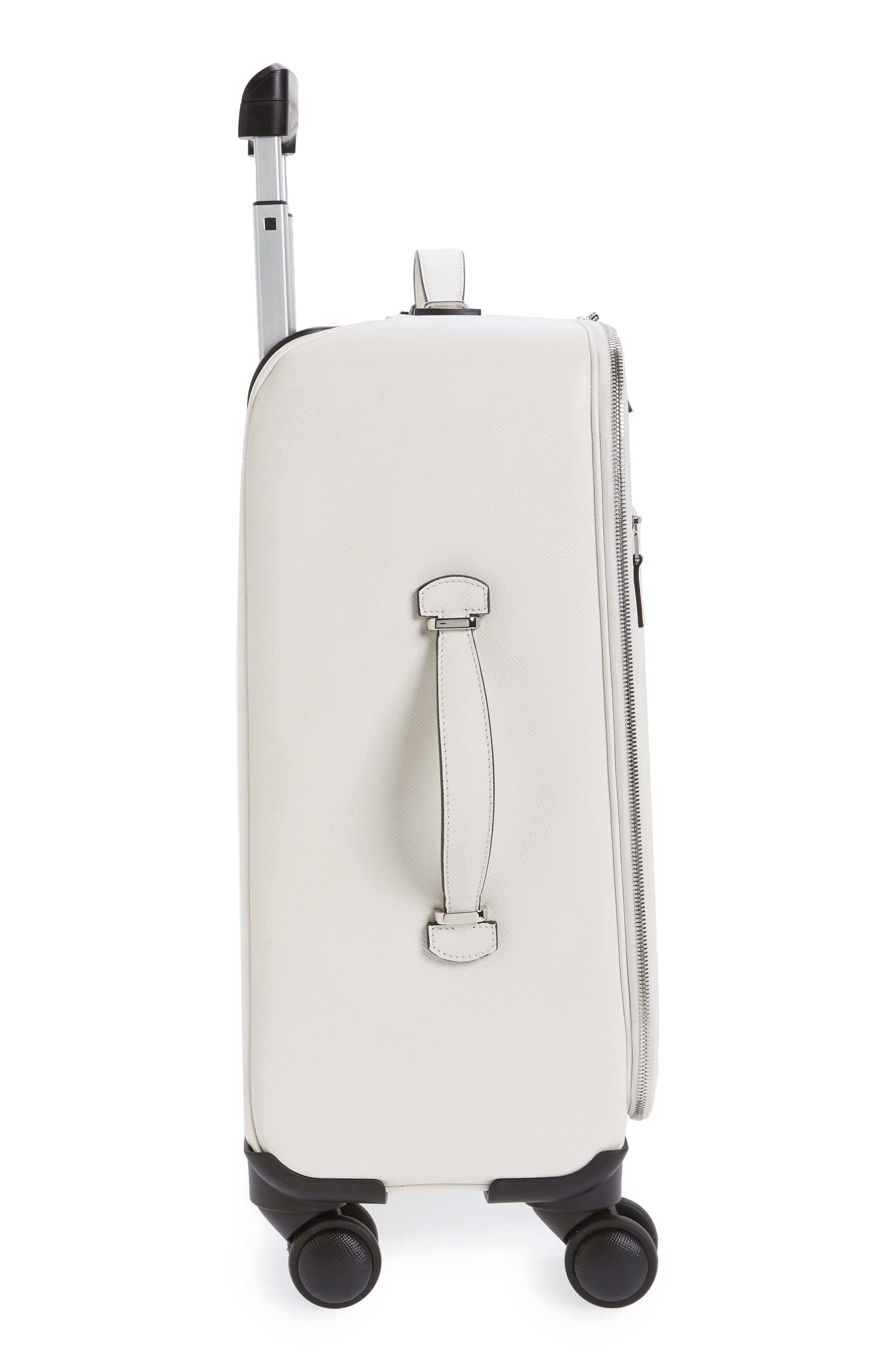 Serapian Milano Trolley Spinner Wheeled Carry-On Suitcase, Alternate, color, 