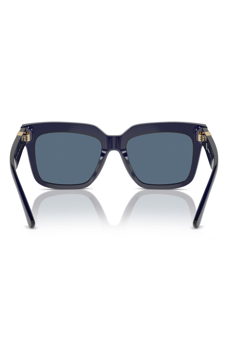 Burberry 54mm Square Sunglasses, Alternate, color, Blue