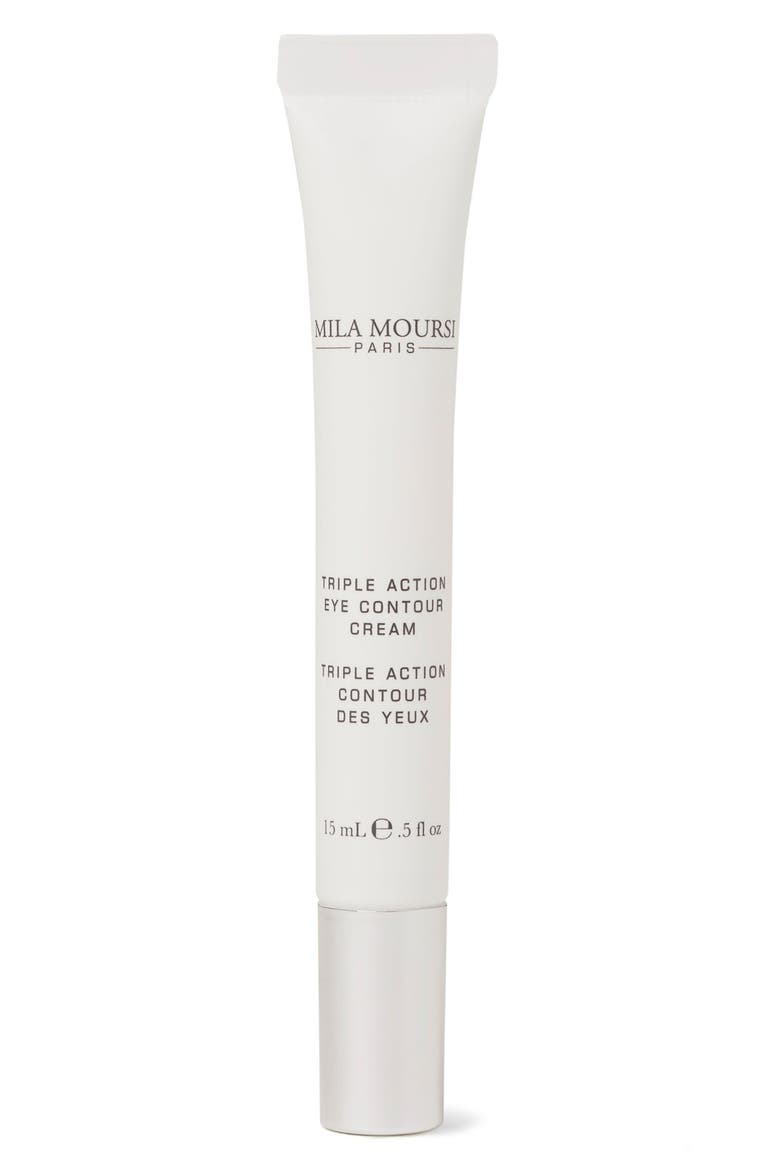 Triple Action Eye Contour Cream, Main, color, NO COLOR