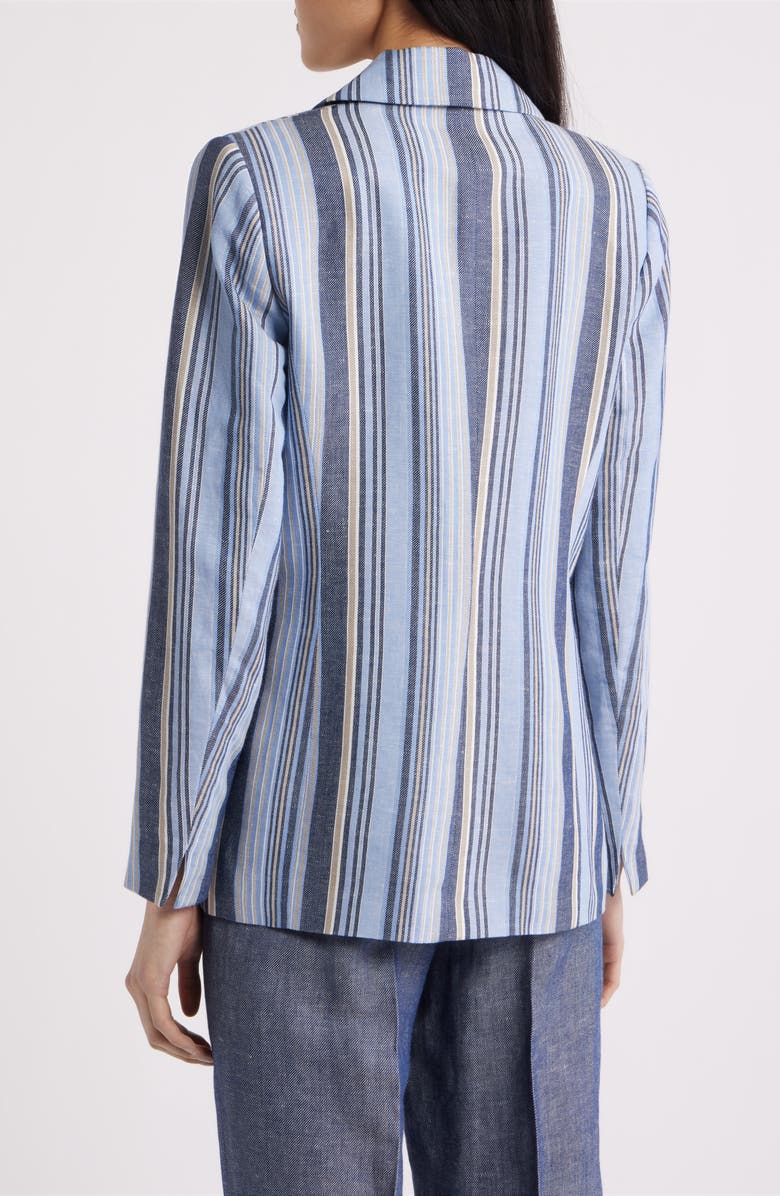 Anne Klein Stripe Blazer, Alternate, color, 