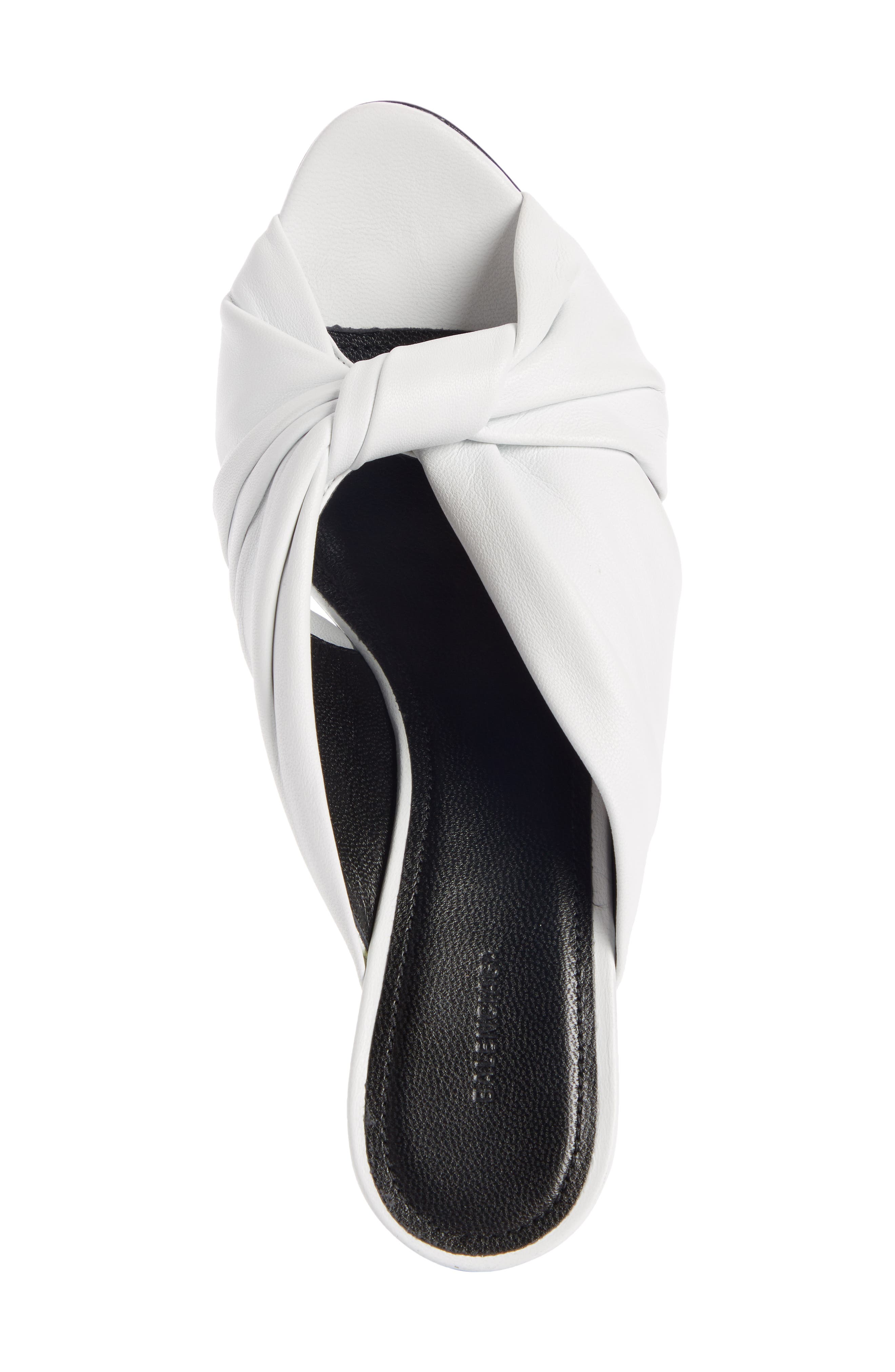 Drapy Slide Sandal, Alternate, color, OPTICAL WHITE