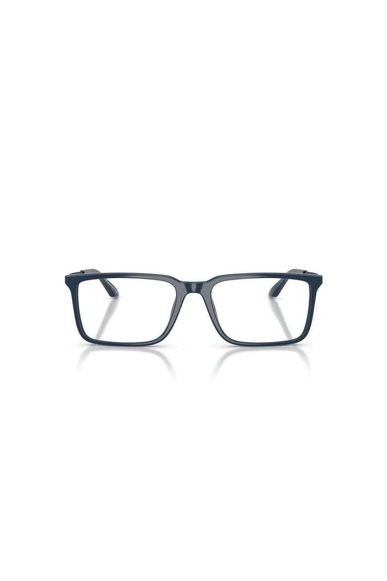54mm Square optical glasses, Alternate, color, Blue