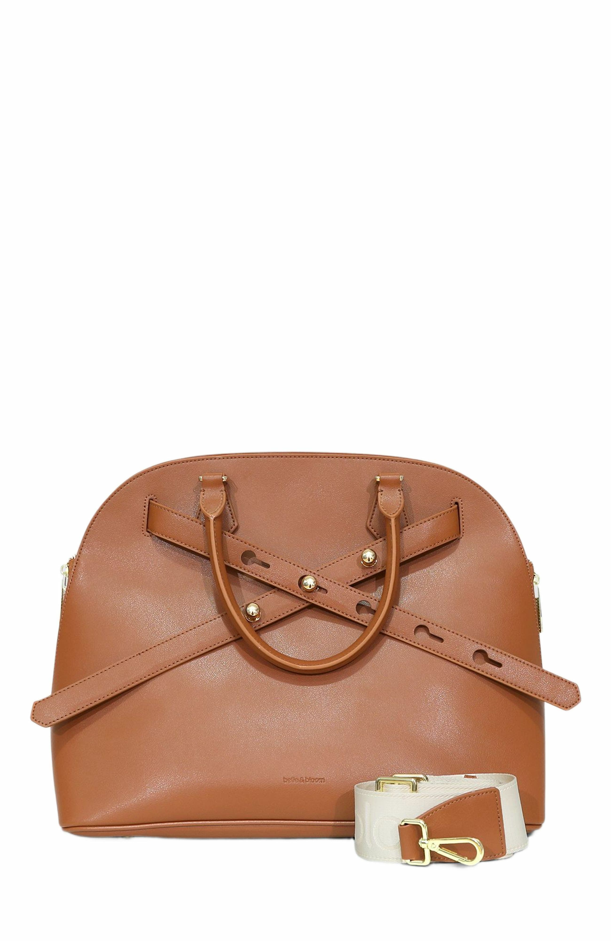 Belle & Bloom Tell Me Why Shoulder Bag, Alternate, color, Camel