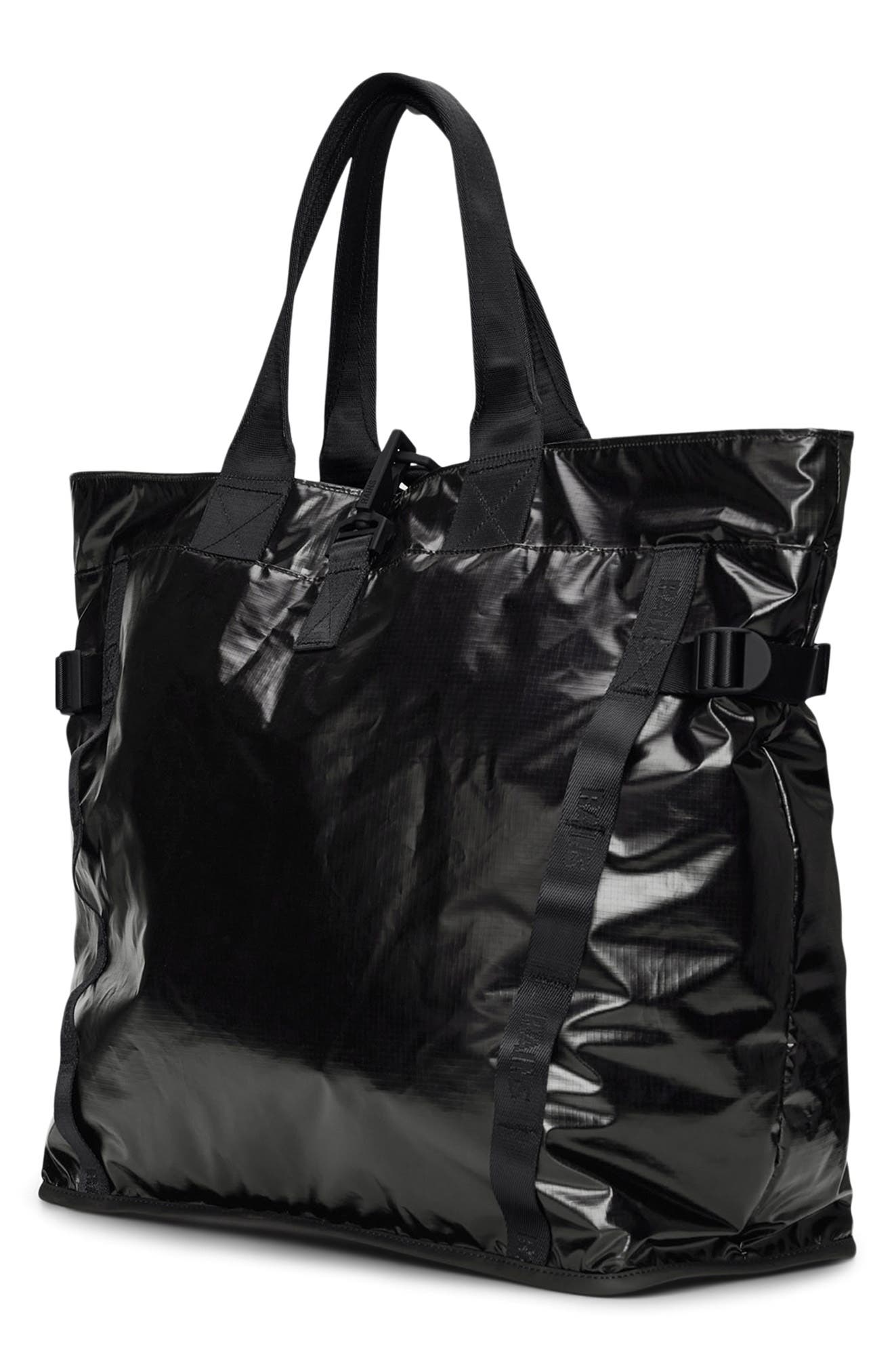 Rains Sibu Waterproof Shopper Bag, Alternate, color, 