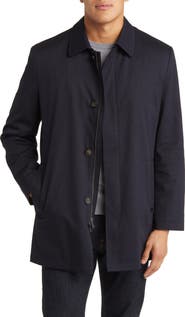 Hart Schaffner Marx Gilmore Water Resistant Raincoat with Removable Liner