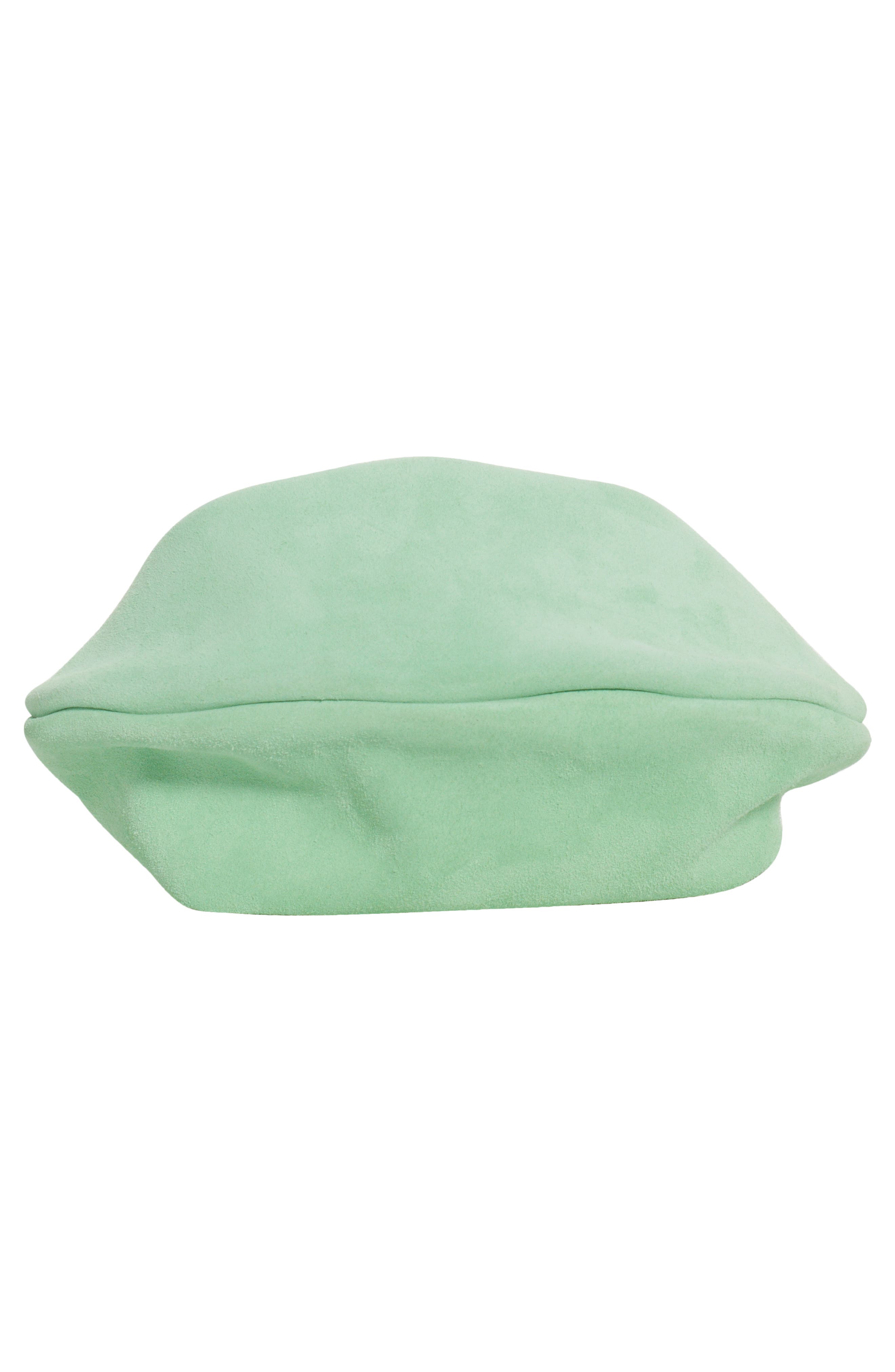 Bottega Veneta Half Moon Suede Top Handle Bag, Alternate, color, 