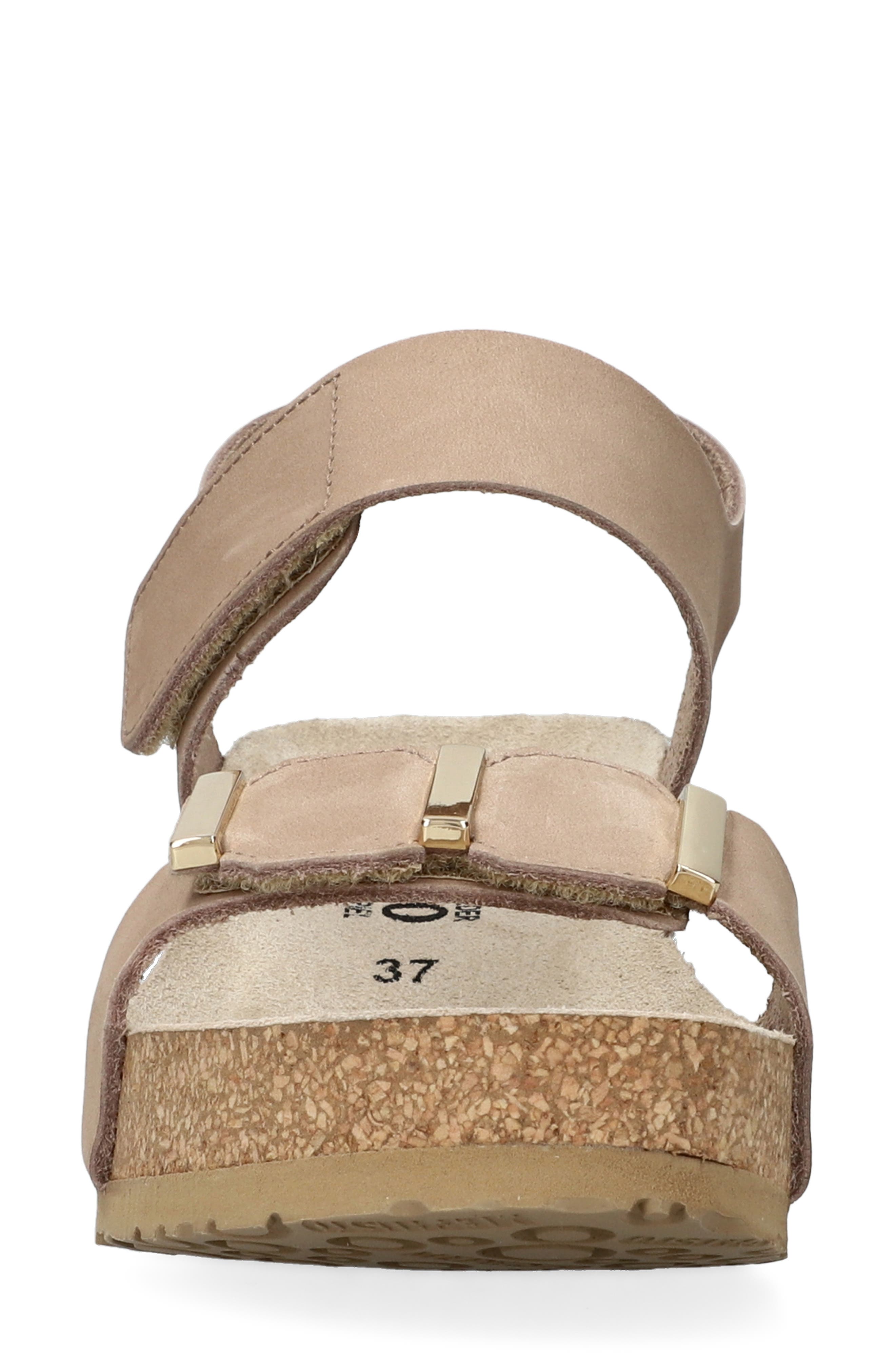 Leonore Ankle Strap Sandal, Alternate, color, TAUPE