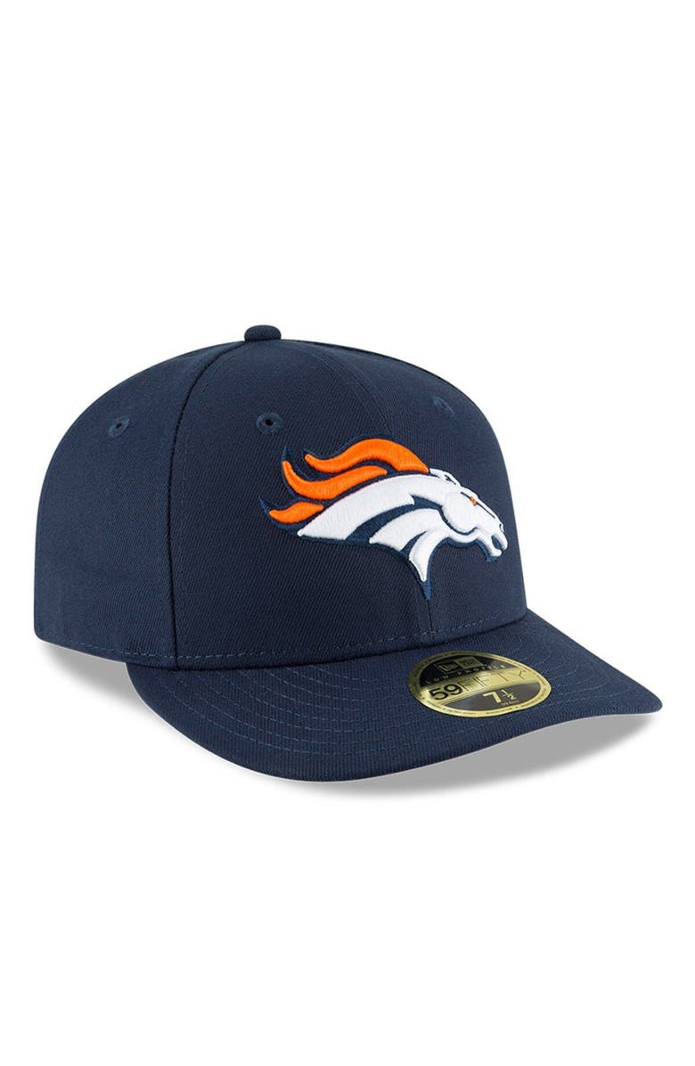 New Era Men's New Era Navy Denver Broncos Omaha Low Profile 59FIFTY Structured Hat, Alternate, color, 