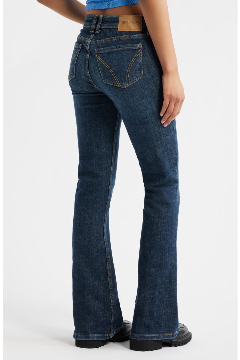 Brooke Low Rise Flare Jeans, Alternate, color, DARK VINTAGE
