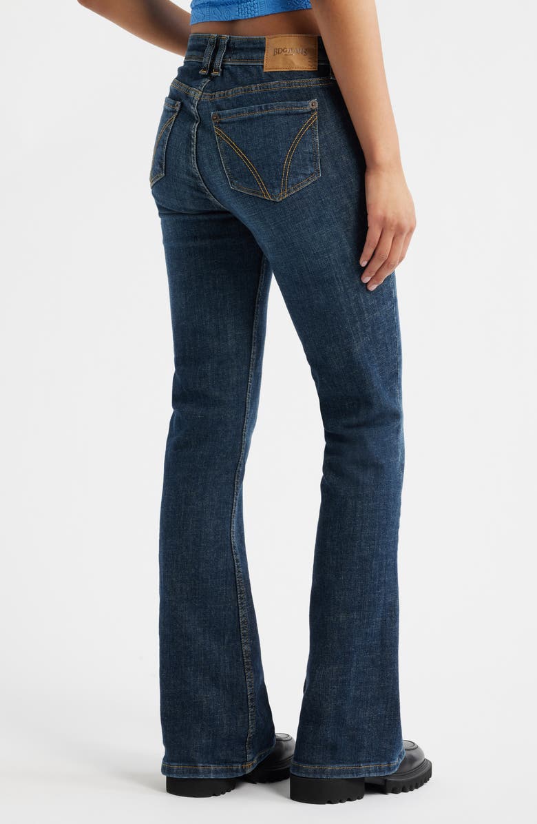 BDG Urban Outfitters Brooke Low Rise Flare Jeans, Alternate, color, Dark Vintage