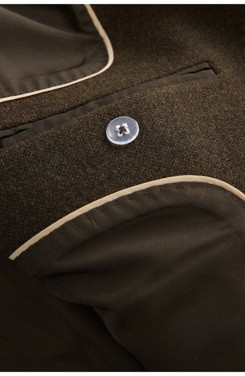 Next Longline Coat In Green