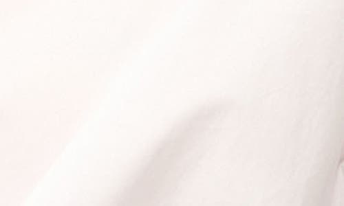 Staud Lisa Tie-front Cotton Shirting Crop Top In White