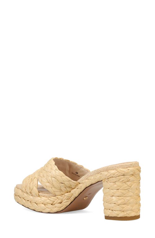 Pelle Moda Camren Platform Sandal In Natural
