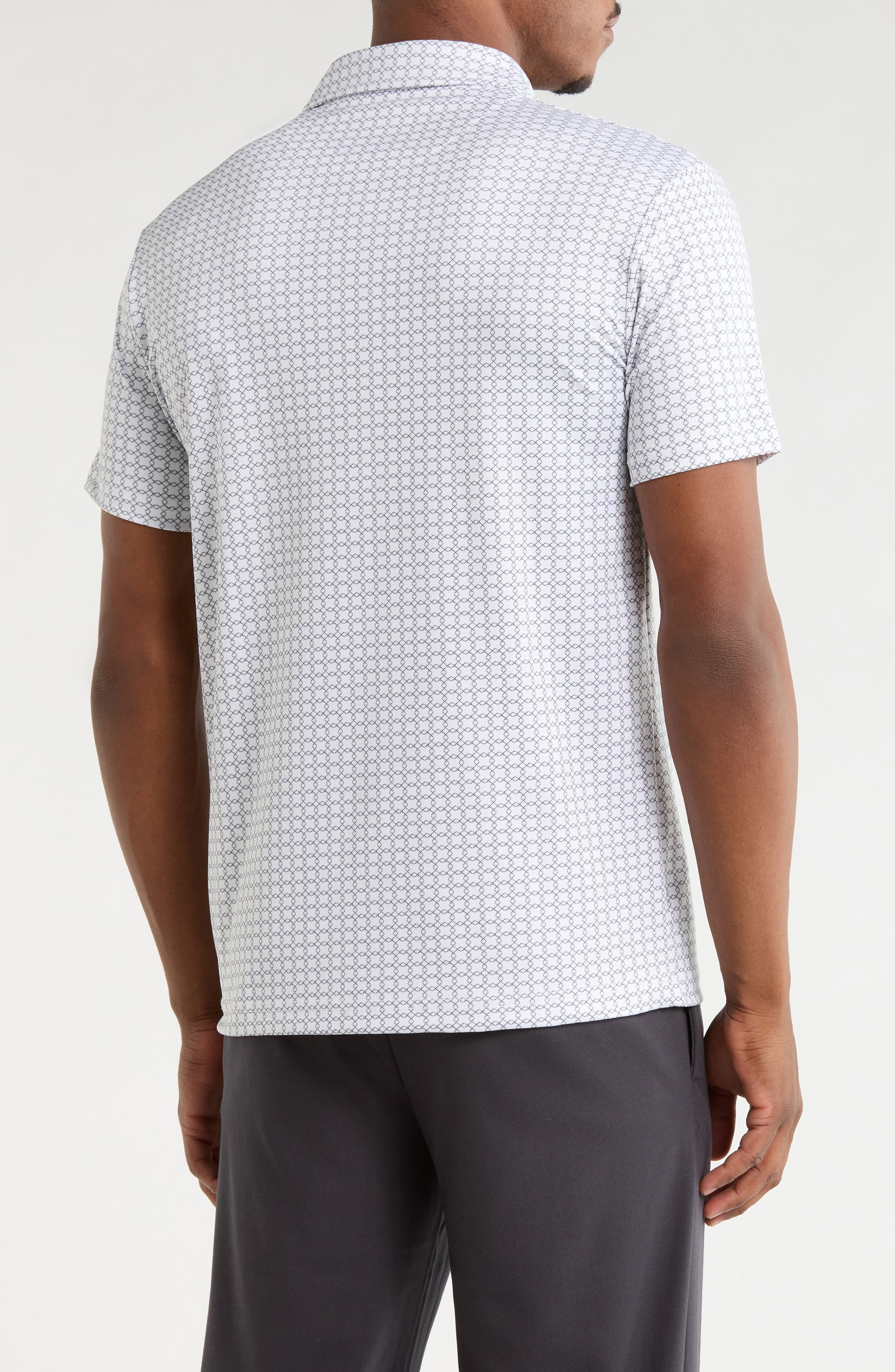 Geo Print Polo - image 2