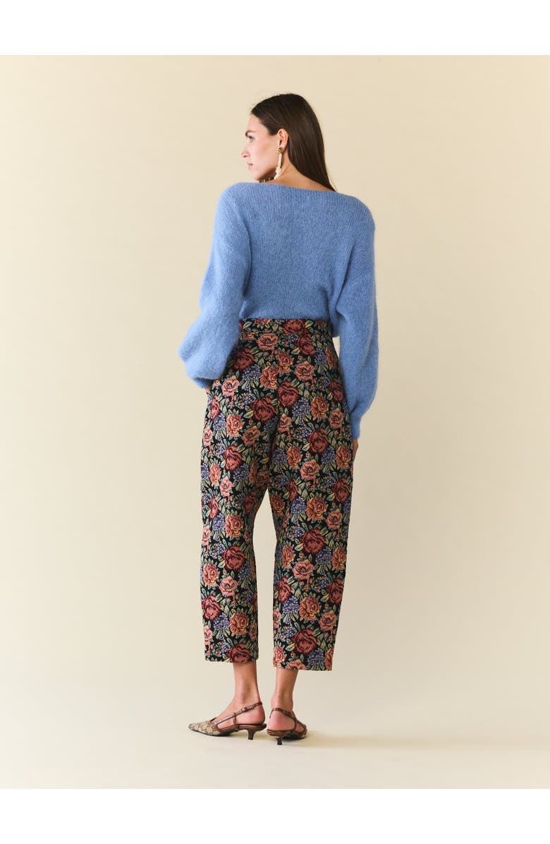 Eddy Brynna Trouser, Alternate, color, Black Rainbow Jacquard