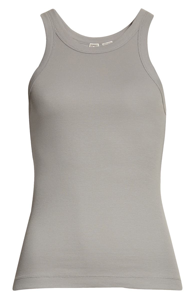 TOTEME Stretch Organic Cotton Rib Tank, Alternate, color, 
