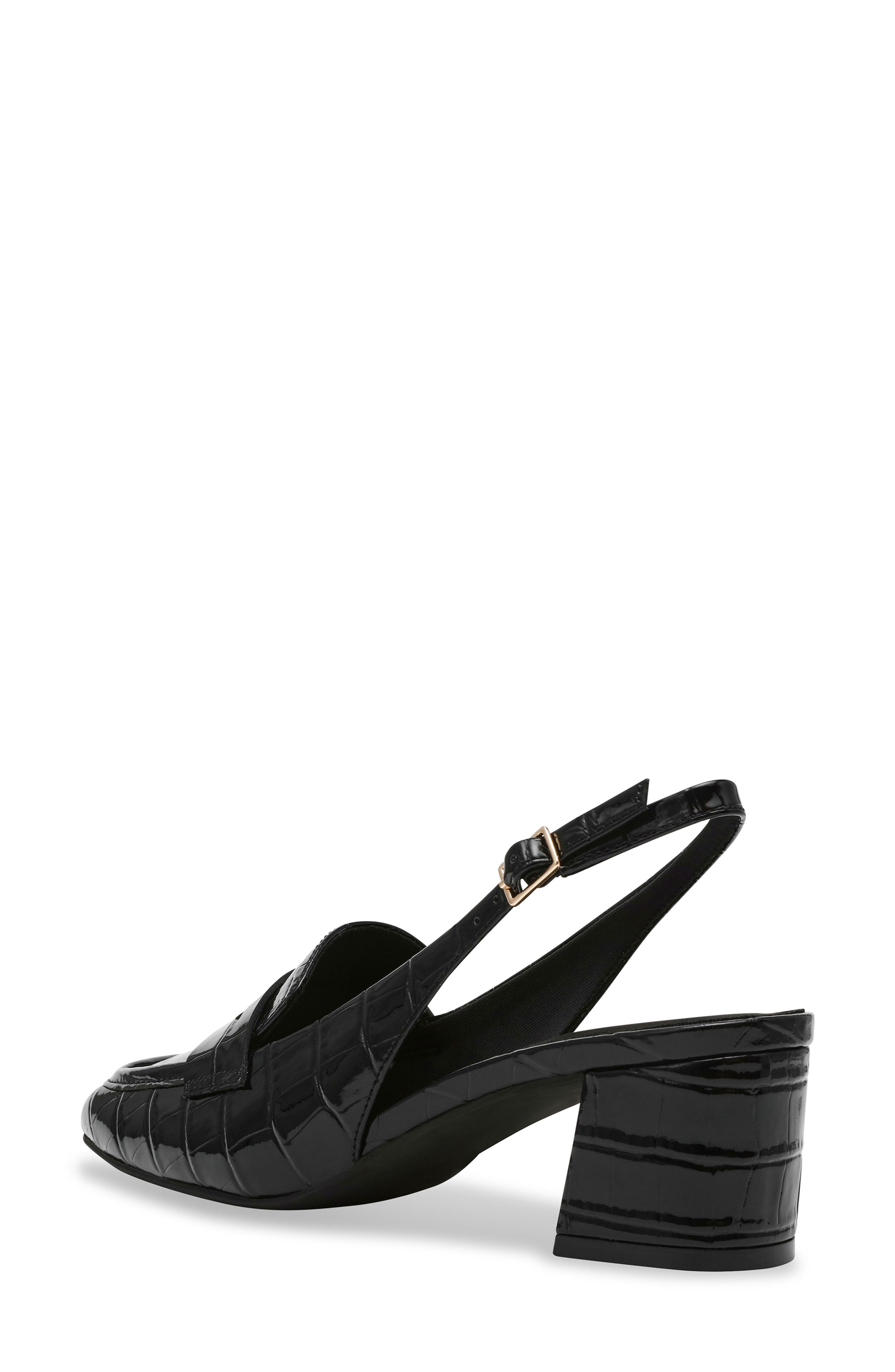 Anne Klein Mona Slingback Penny Loafer Pump, Alternate, color, 