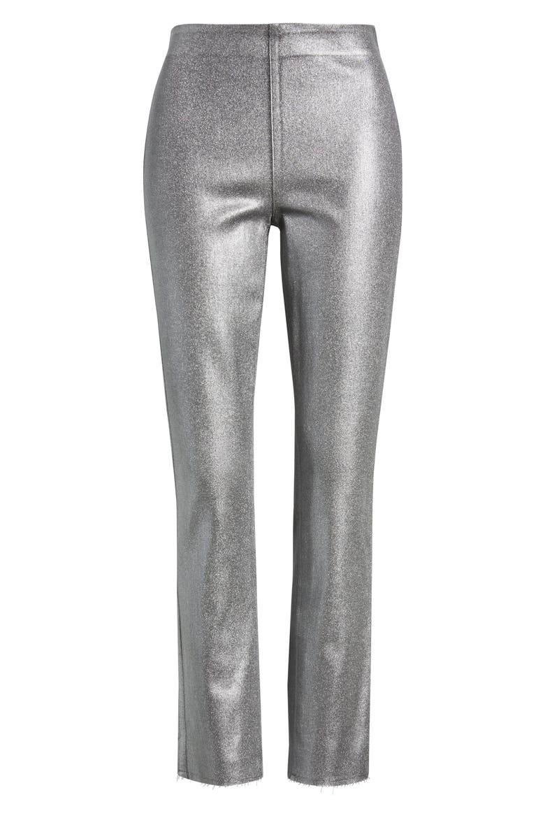 Derry Illusion Pull-On Pants, Alternate, color, PLATINUM GLITTER