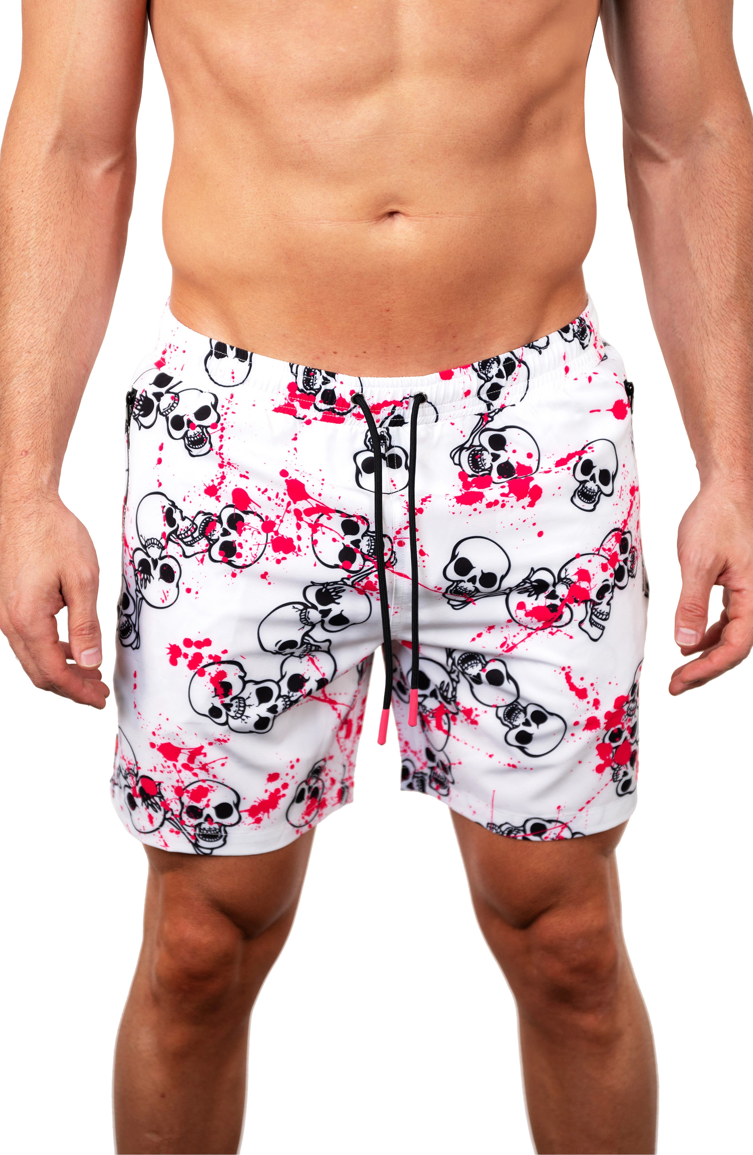Lion Skullsplash Swim Trunks