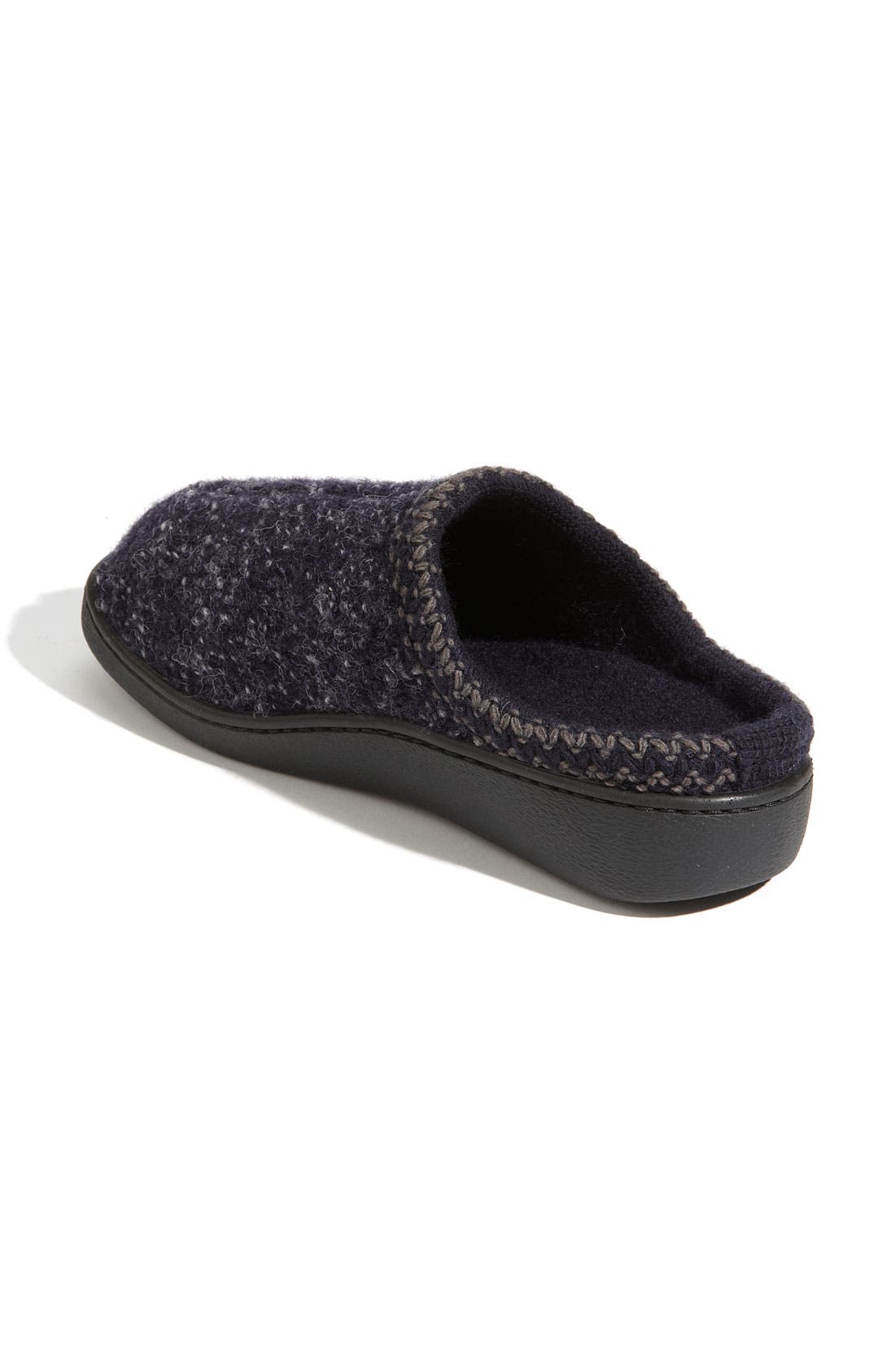 Hardsole Classic Slipper, Alternate, color, NAVY SPECKLED