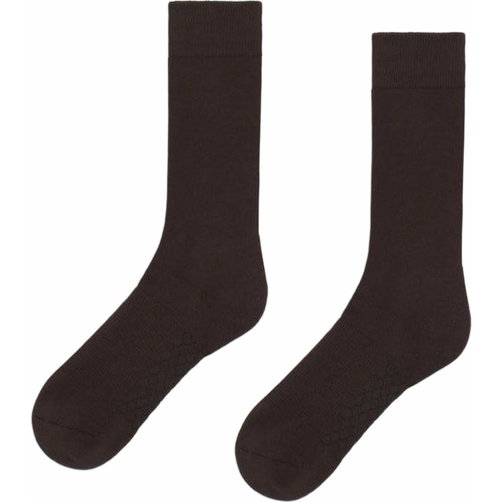 Ministry Of Supply Atlas Crew Sock In Brown
