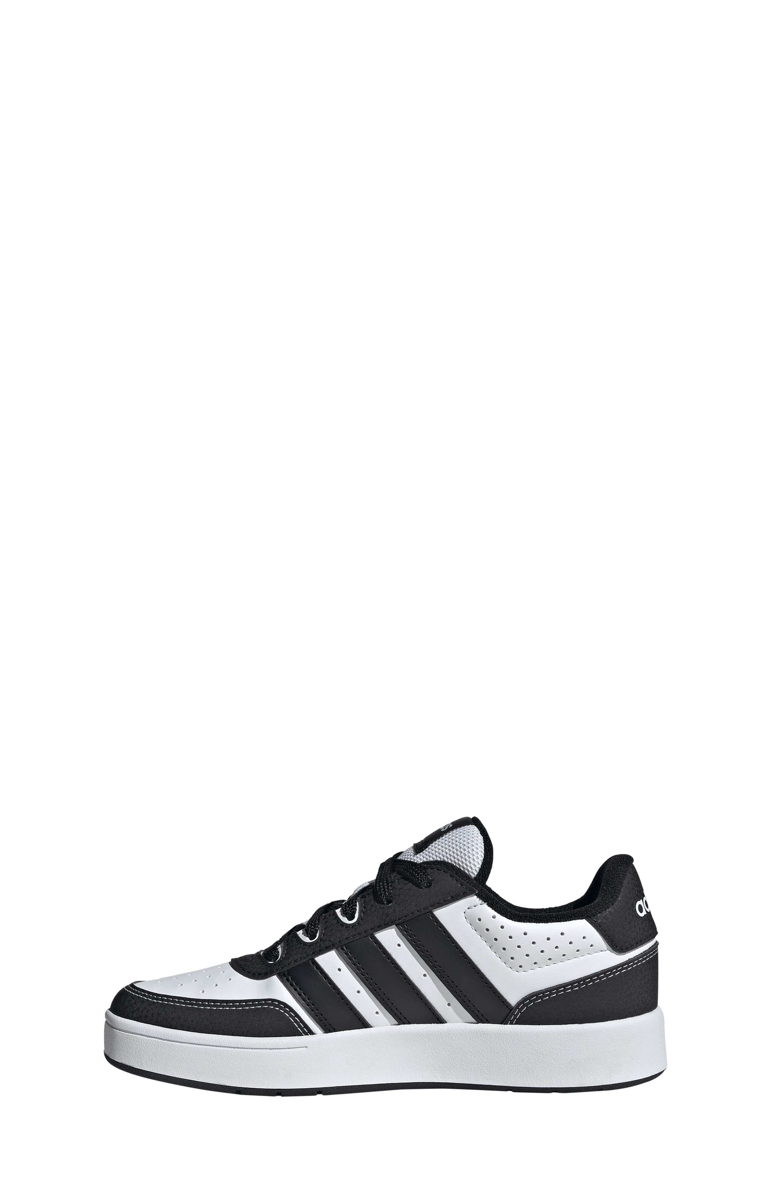 adidas Kids' Breakbase Sneaker, Alternate, color, Footwear White/ Core Black
