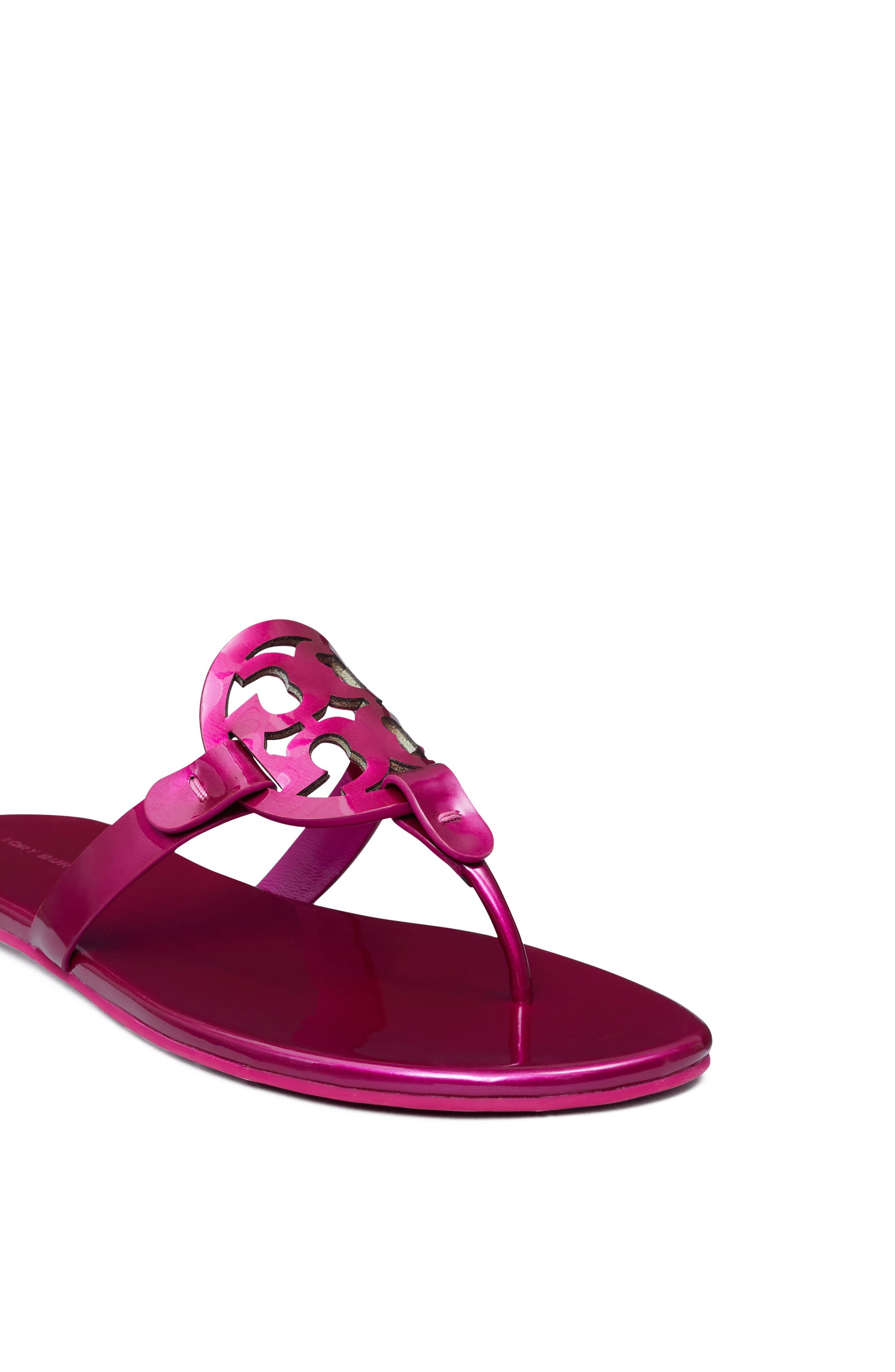 Miller Soft Thong Sandal, Alternate, color, HOT PINK