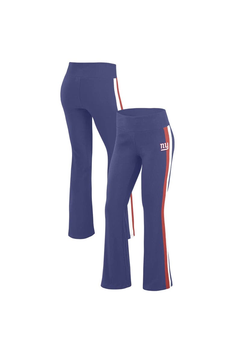 Women's WEAR by Erin Andrews Royal New York Giants Yoga Pants, Main, color, Royal