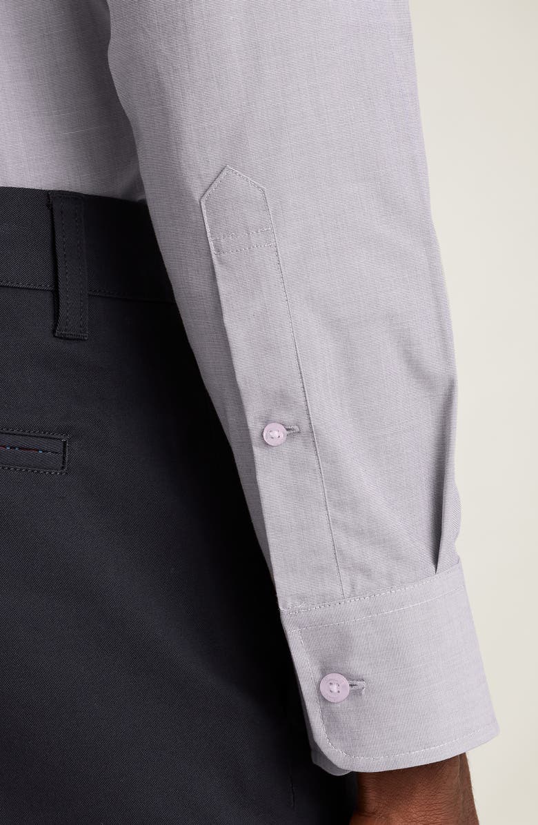 Bonobos Everyday Slim Fit Stretch Cotton Button-Down Shirt, Alternate, color, Grey