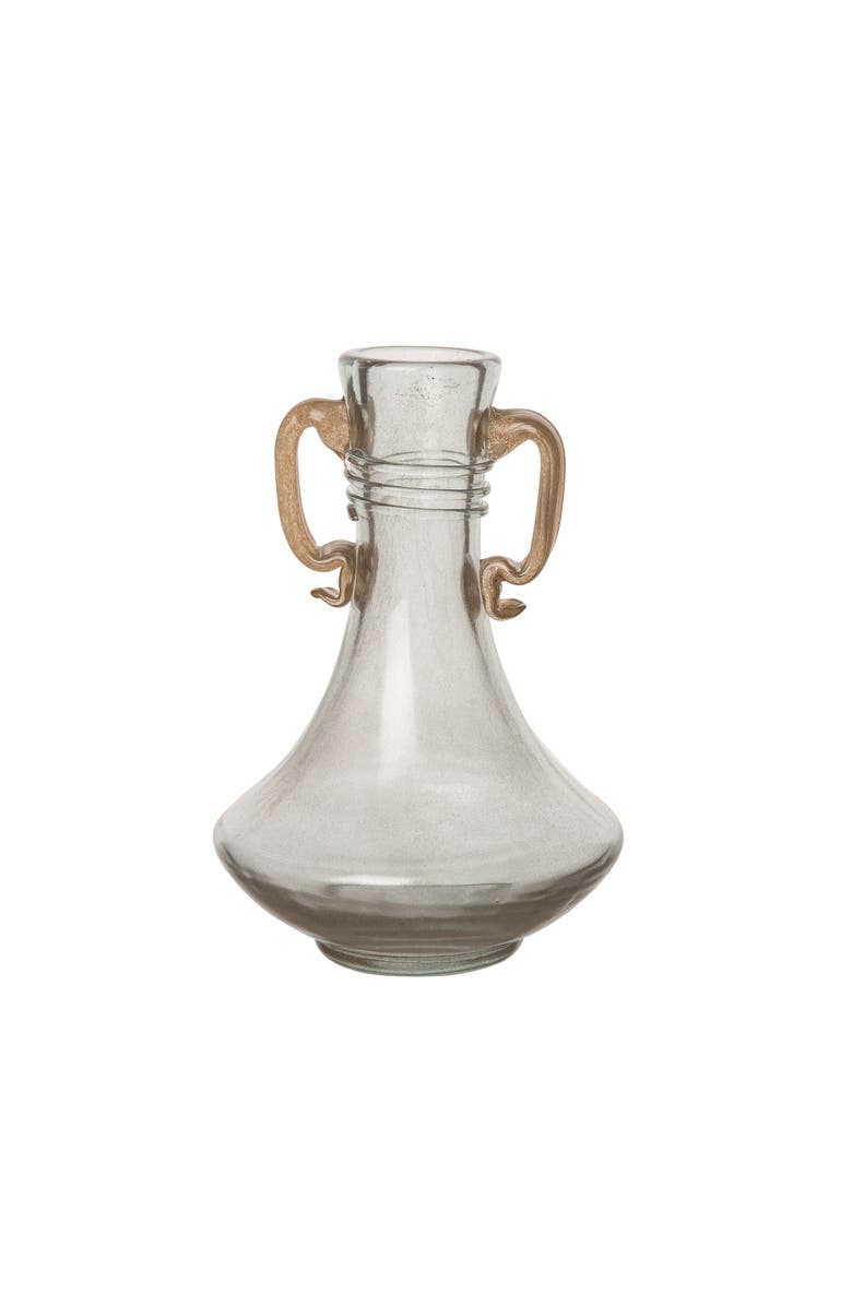 Transpac Clear Glass Everyday Jar Vase for Spring Decorative Home Accents and Floral Arrangements, Main, color, Clear