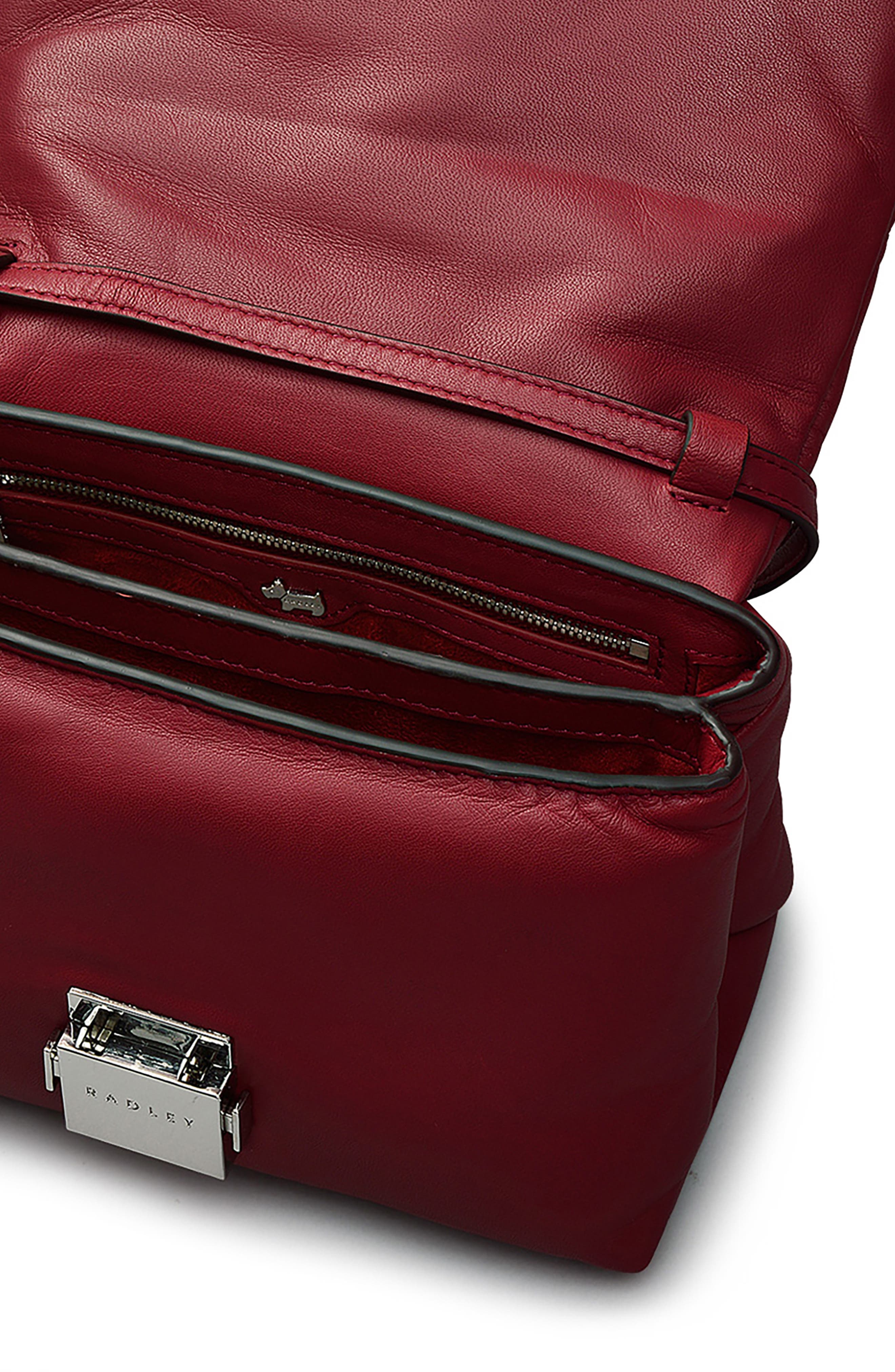 Radley Bond Court Small Crossbody Bag, Alternate, color, Cranberry