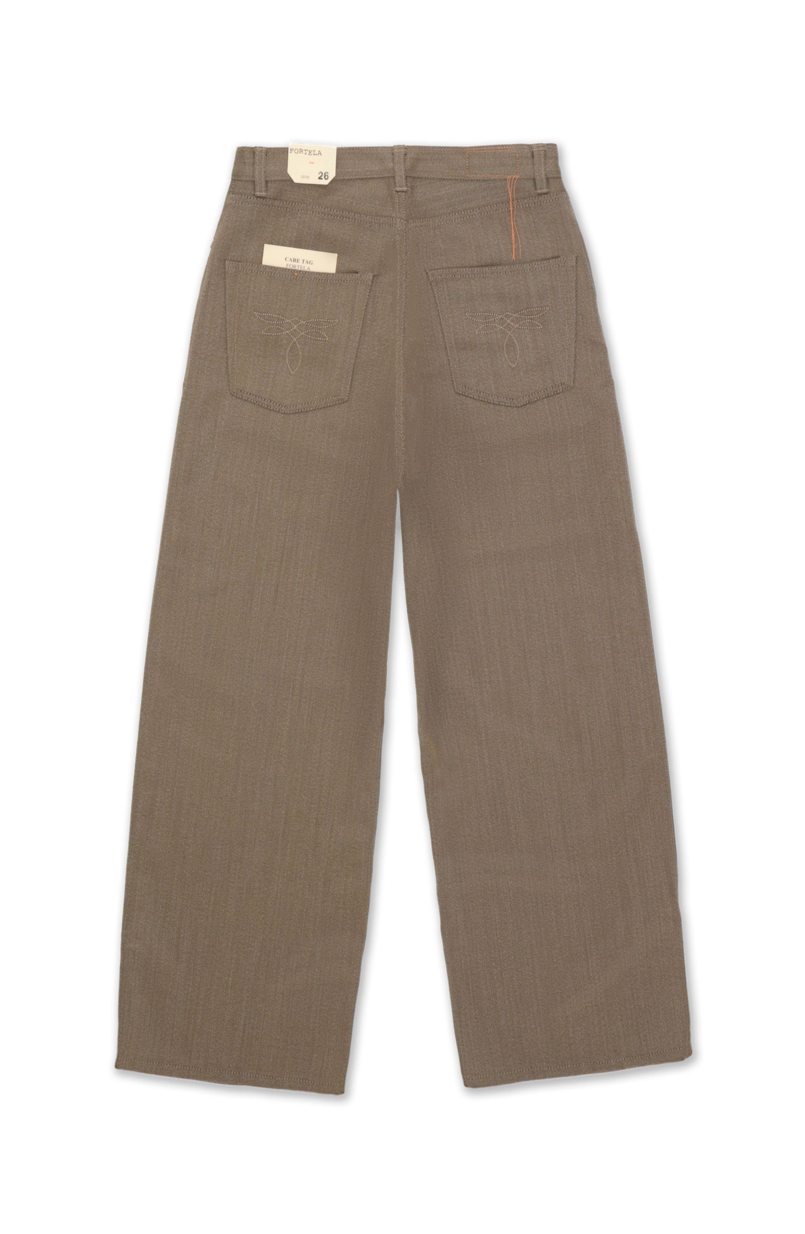 Wide Leg Wool Trousers - image 2