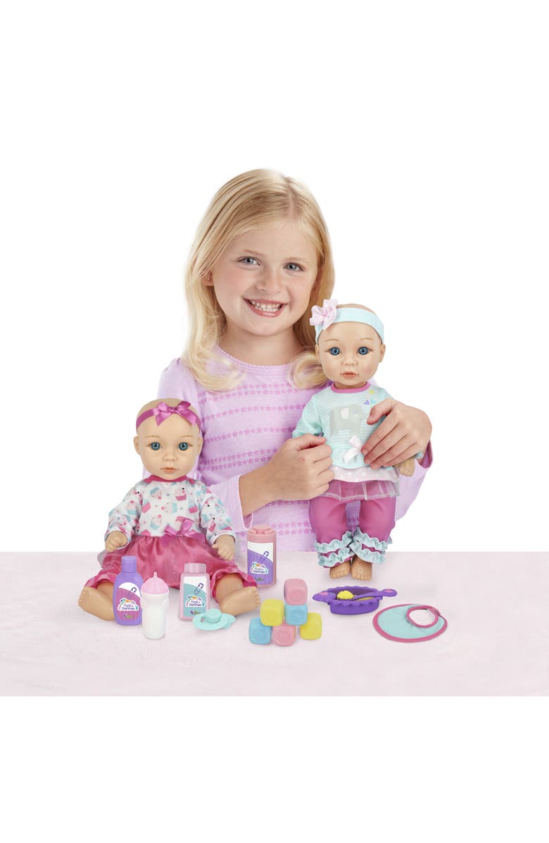 New Adventures Little Darlings Deluxe Twins Playset, Alternate, color, Multicolored