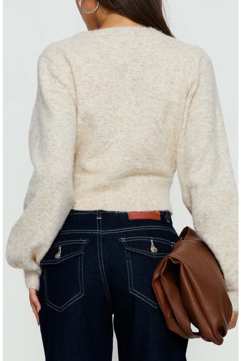Dawsen Button Down Cardigan, Alternate, color, CREAM