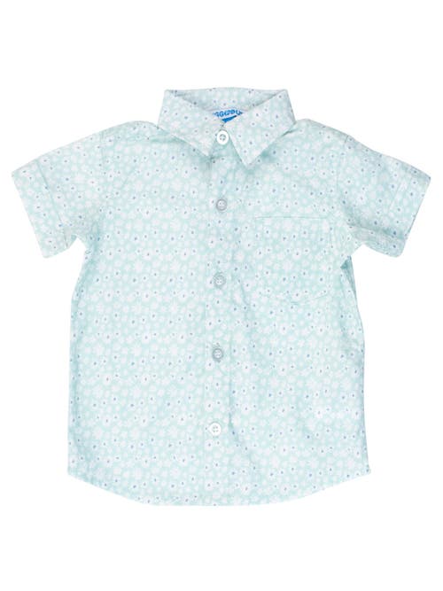Rufflebutts Boys Short Sleeve Button Down Shirt