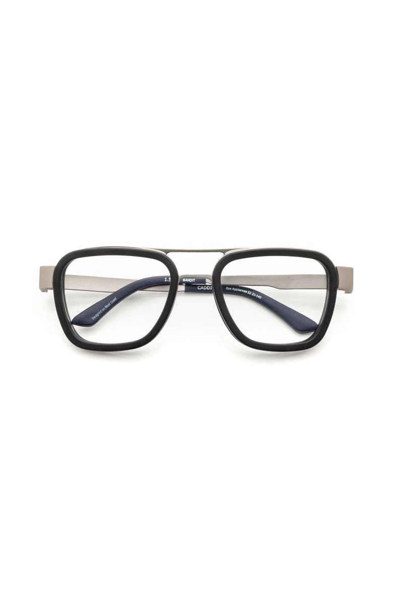 Caddis Bandit | Reading Glasses, Main, color, Matte Gunmetal - Matte Black