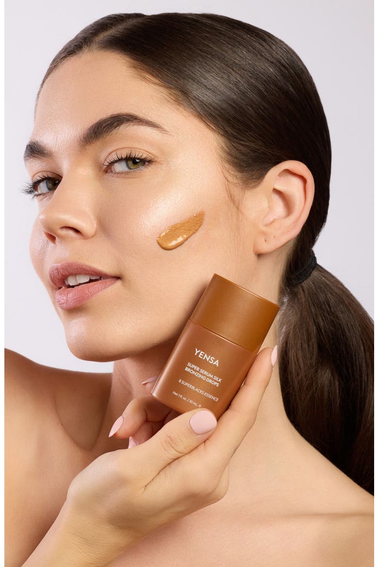 Super Serum Silk Bronzing Drops, Alternate, color, BROWN