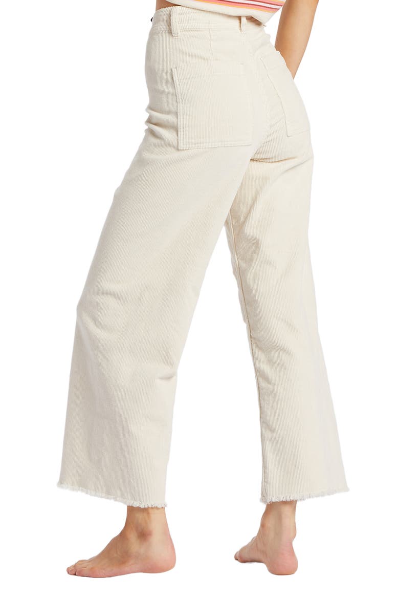 Free Fall High Waist Wide Leg Corduroy Pants, Alternate, color, ANTIQUE WHITE