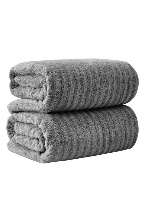 Combed Cotton 2-Pack Bath Towels