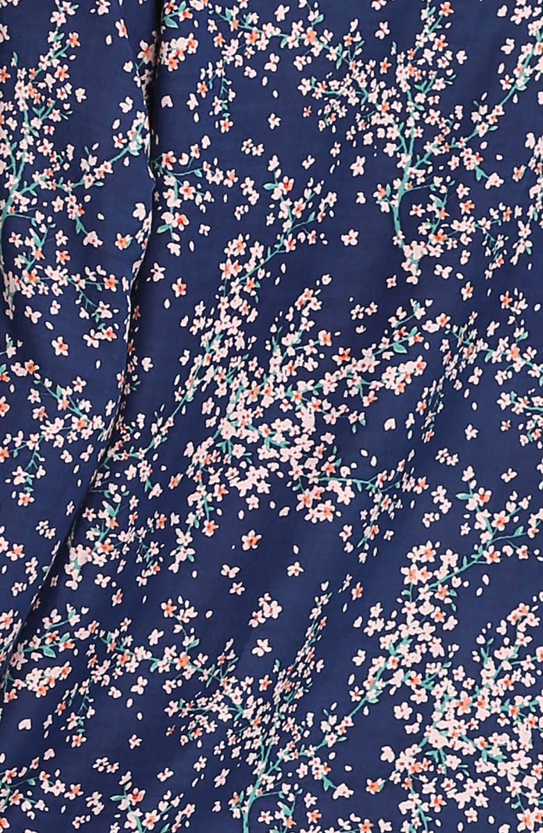 Papinelle Cheri Blossom Cotton & Silk Pajamas, Alternate, color, 