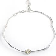 FARIS Grand Semiprecious Stone Collar Necklace