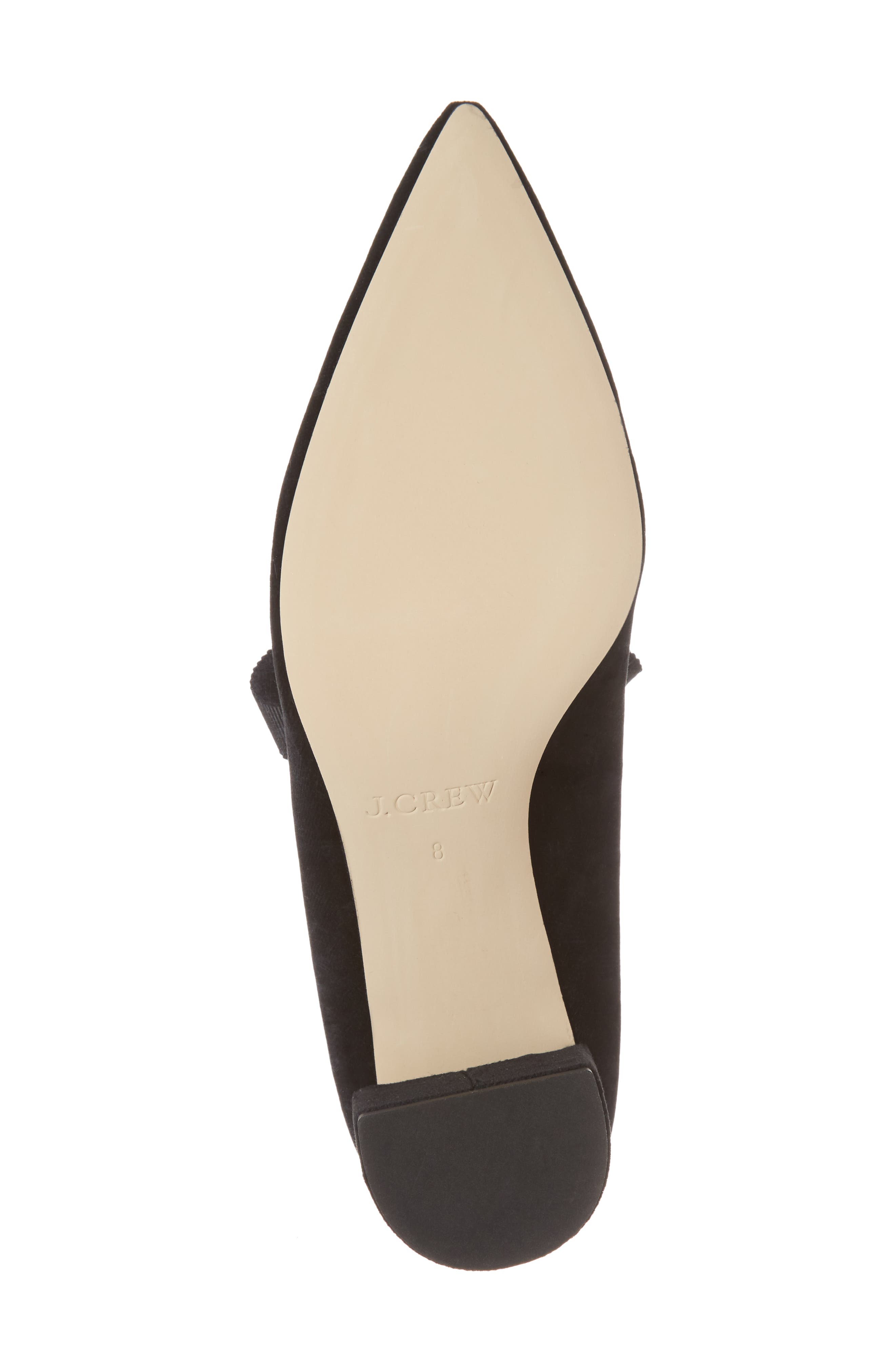 Elwood Velvet Bow Pump, Alternate, color, BLACK VELVET