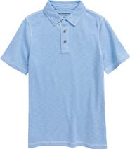 Johnston & Murphy Kids' Slub Polo