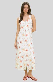 Blu Pepper Floral Maxi Sundress