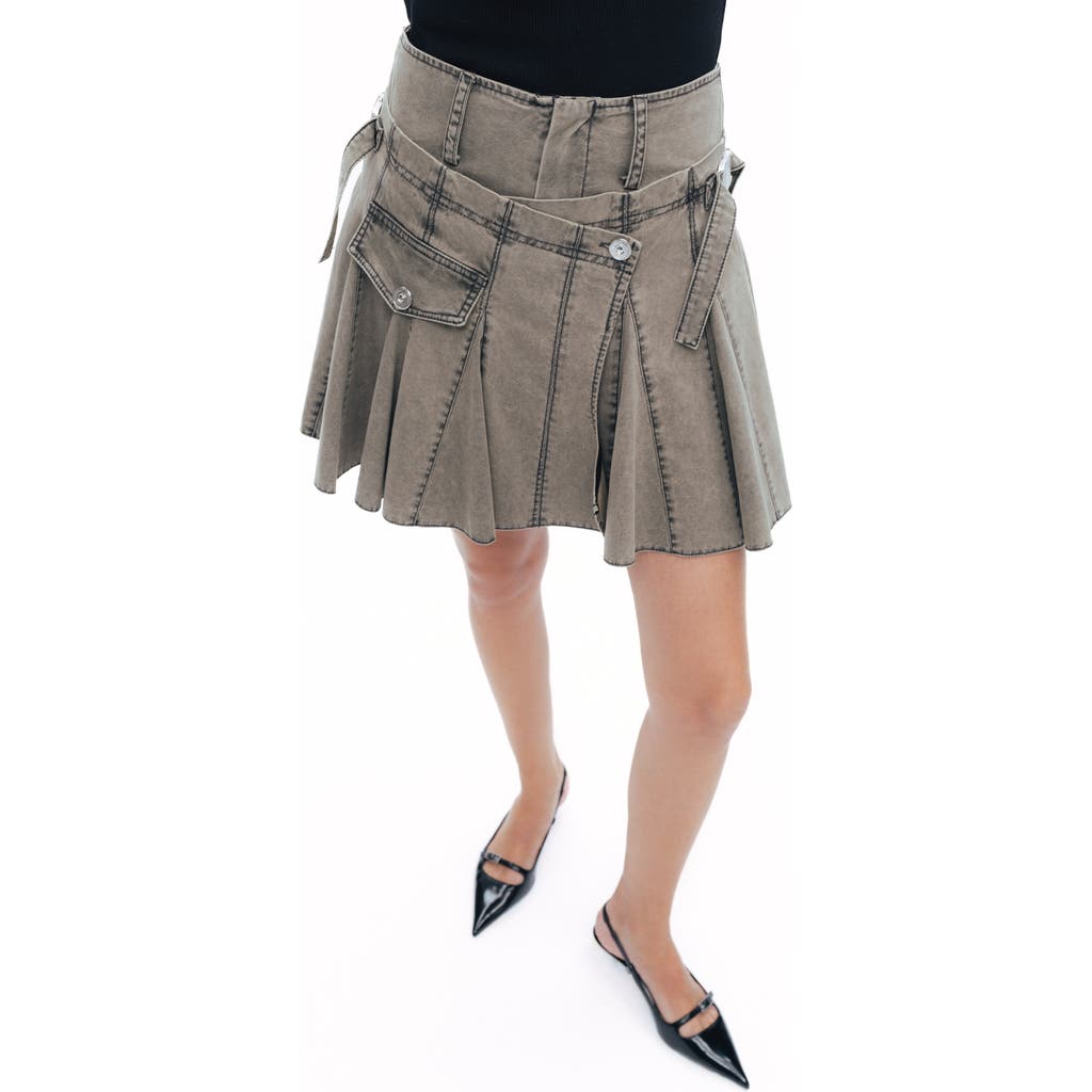 NOCTURNE NOCTURNE PLEATED MINI SKIRT