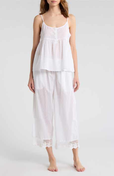 Swiss Dot Crop Pajamas